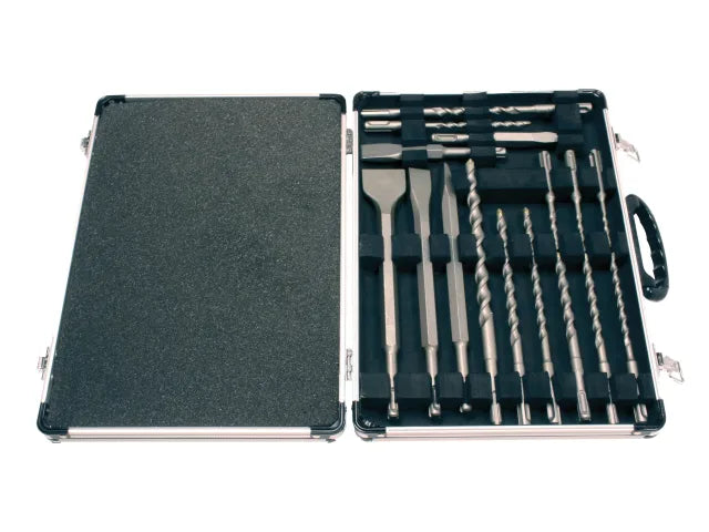 Makita 17 Piece SDS Plus Drill Bit Set for Concrete Demolition and Fixings
