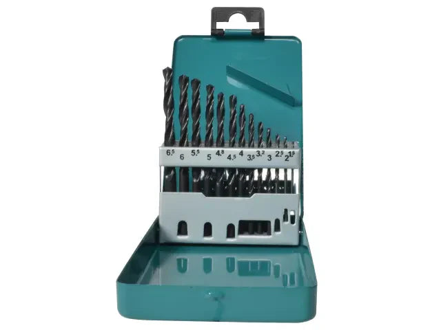 Makita D-54075 13 Piece HSS-R Drill Bit Set for Steel and Cast Iron