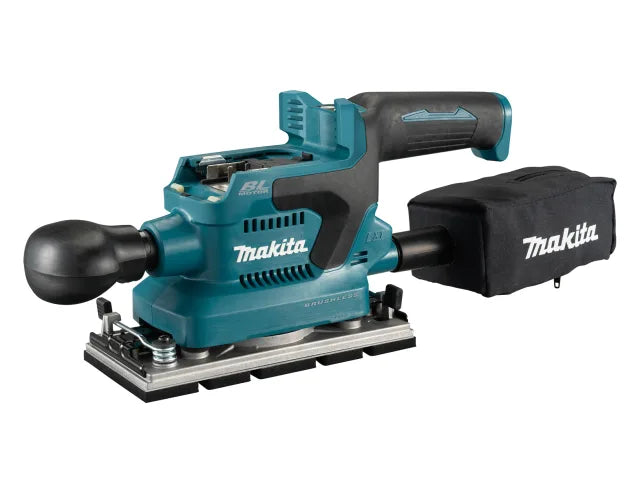 Makita DBO380Z LXT Brushless Finishing Sander 18V Bare Unit Ergonomic Design
