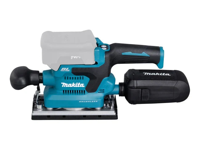 Makita DBO381ZU 18V LXT Finishing Sander Bare Unit with Dust Extraction System