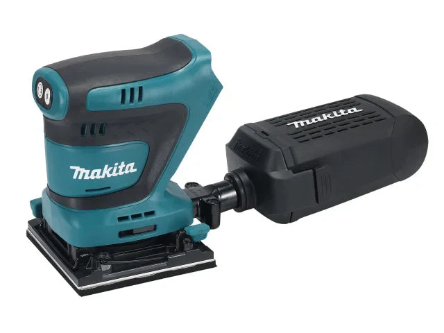 Makita DBO480Z 18V LXT Finishing Sander Bare Unit 2-Speed Ergonomic Design