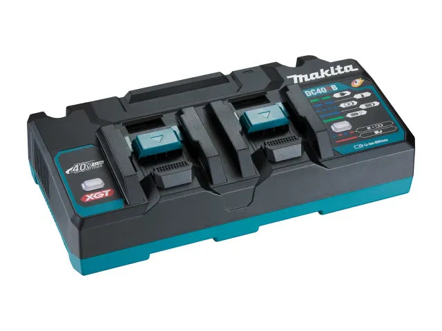 Makita DC40RA XGT Two Port Fast Charger 240V for Li-ion Batteries