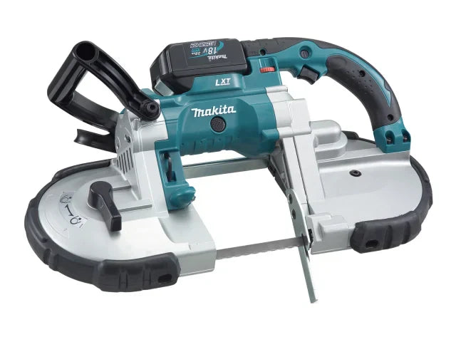 Makita DPB180RTE 18V Portable Band Saw with 2 x 5.0Ah Batteries & Charger