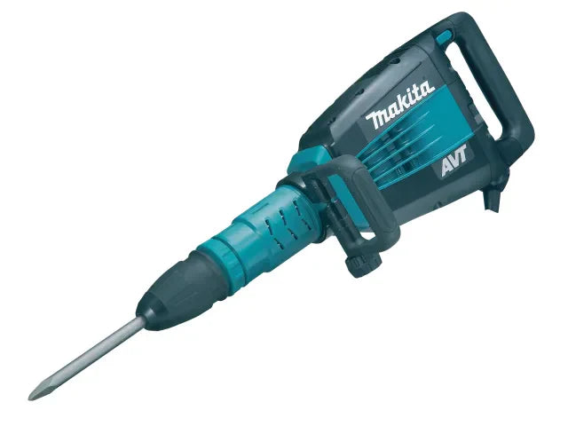 Makita HM1214C SDS Max AVT Demolition Hammer 1500W 110V with Chisel & Case