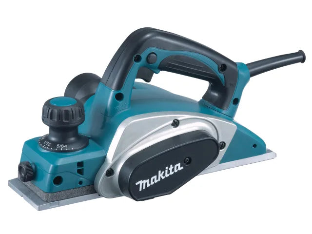 Makita KP0800K 82mm Planer 620W with Case, Fine Depth Adjustment, 240V