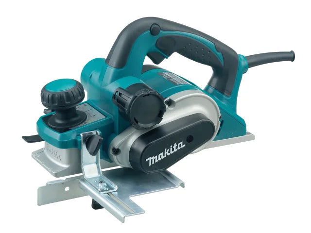 Makita KP0810K 82mm Heavy-Duty Planer 850W 240V with Chip Ejection & Carry Case