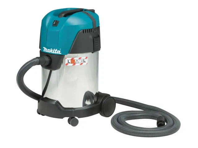 Makita VC3011L L-Class Wet & Dry Vacuum 1000W 110V with Filter & Accessories