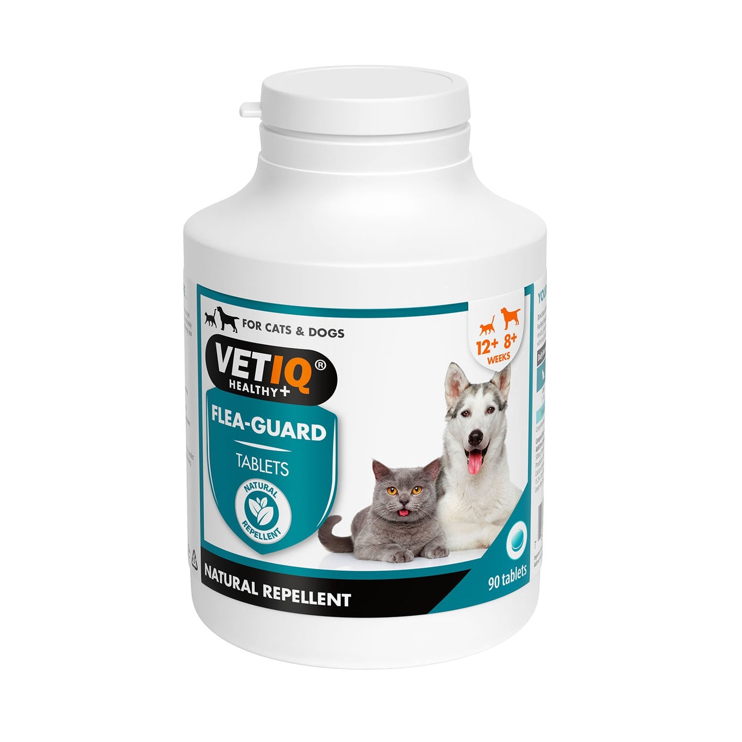VetIQ Flea-Guard Tablets For Cats & Dogs FleaGuard Natural Flea and Tick
