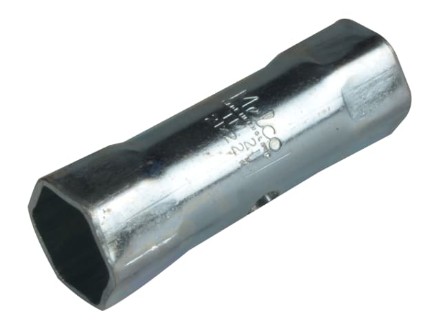 Melco TM21 Double Ended Box Spanner 21x22mm 82mm Bright Plated Steel