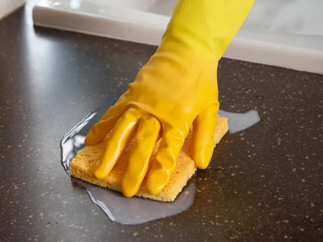Marigold Extra-Life Medium Kitchen Rubber Gloves 6 Pairs Durable Anti-Slip