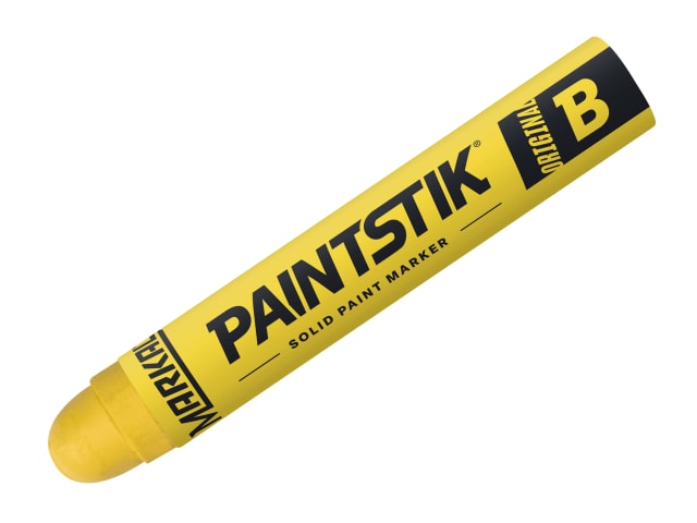 Markal Yellow Paintstik Cold Surface Marker for All Materials and Textures