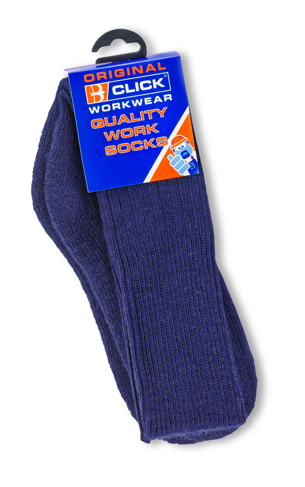 Beeswift Navy Blue Combat Socks Warm Durable One Size 6-12 Wool Nylon Pair