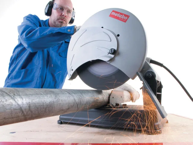 Metabo CS23355 355mm Metal Cut Off Saw 1600W 240V Adjustable Mitre Guide
