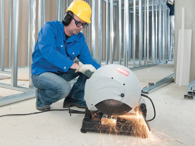 Metabo CS23355 355mm Metal Cut Off Saw 1600W 240V Adjustable Mitre Guide