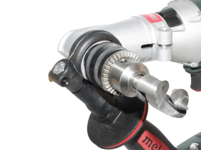 Metabo Right Angle Drill Attachment for Tight Spaces 1:1 Gear Ratio 100 Nm