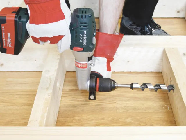 Metabo Right Angle Drill Attachment for Tight Spaces 1:1 Gear Ratio 100 Nm