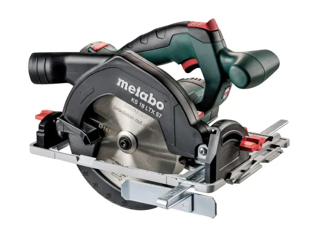 Metabo KS 18 LTX 57 Circular Saw 165mm 18V Bare Unit Lightweight Powerful