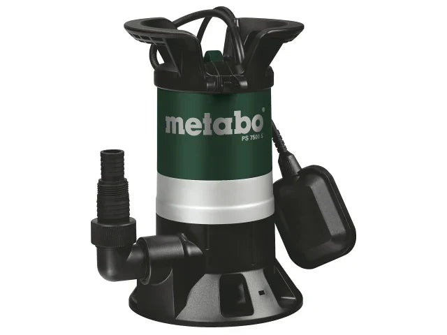 Metabo PS 7500 S Dirty Water Pump 450W 7500L/h Automatic Float Switch