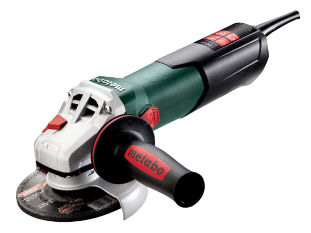 Metabo WEV 11-125 Quick Angle Grinder 1100W Adjustable Speed Compact Design