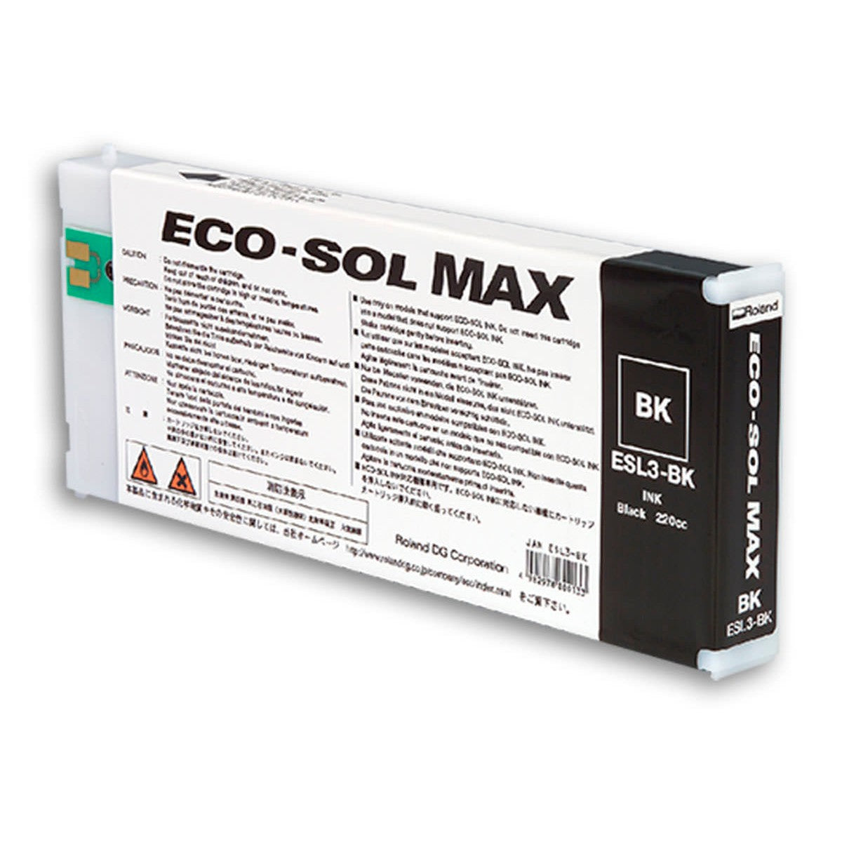 Roland Eco-Sol MAX3 Inks CMYK for Printer Cutters 220ml 440ml