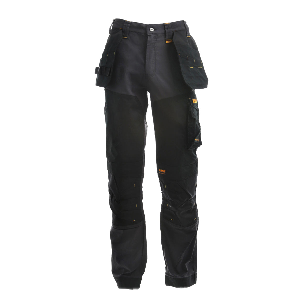 DeWalt Memphis Trousers Slim Fit Holster Pockets Grey/Black Cordura Reinforced