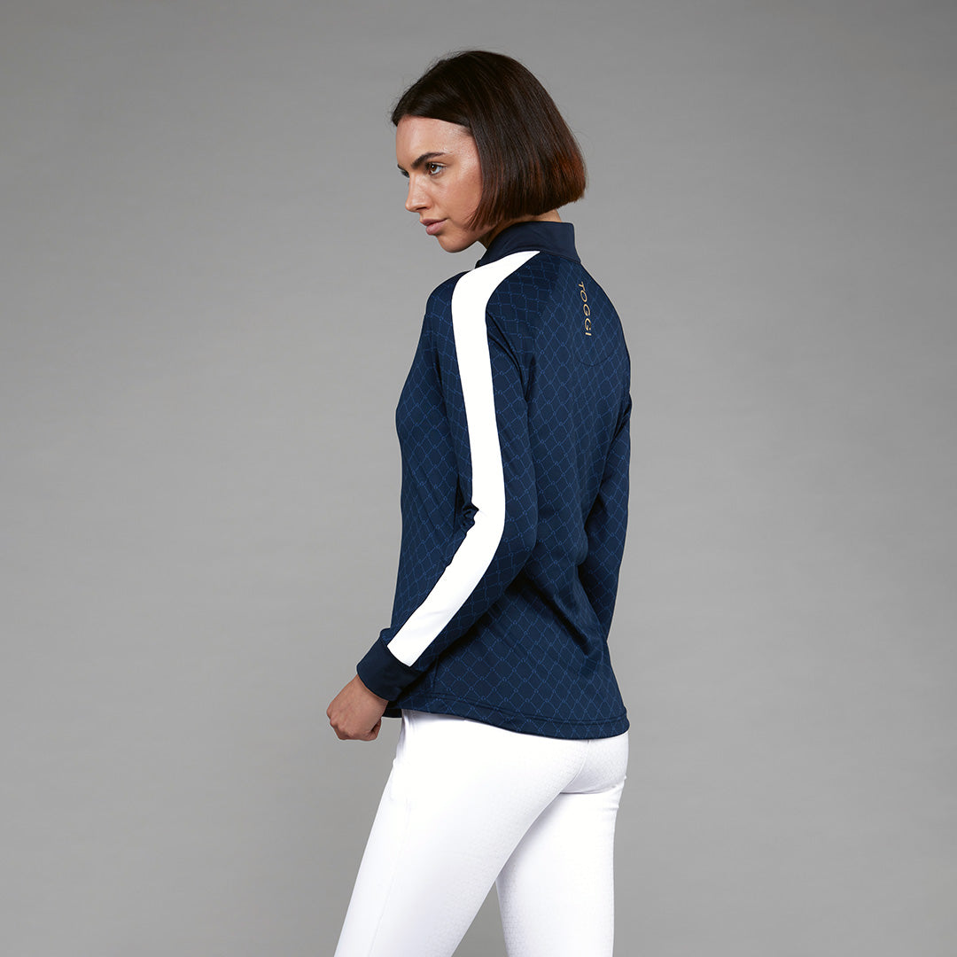 Toggi Montagu Base Layer Zip Neck Performance Top Breathable Stretch Fabric