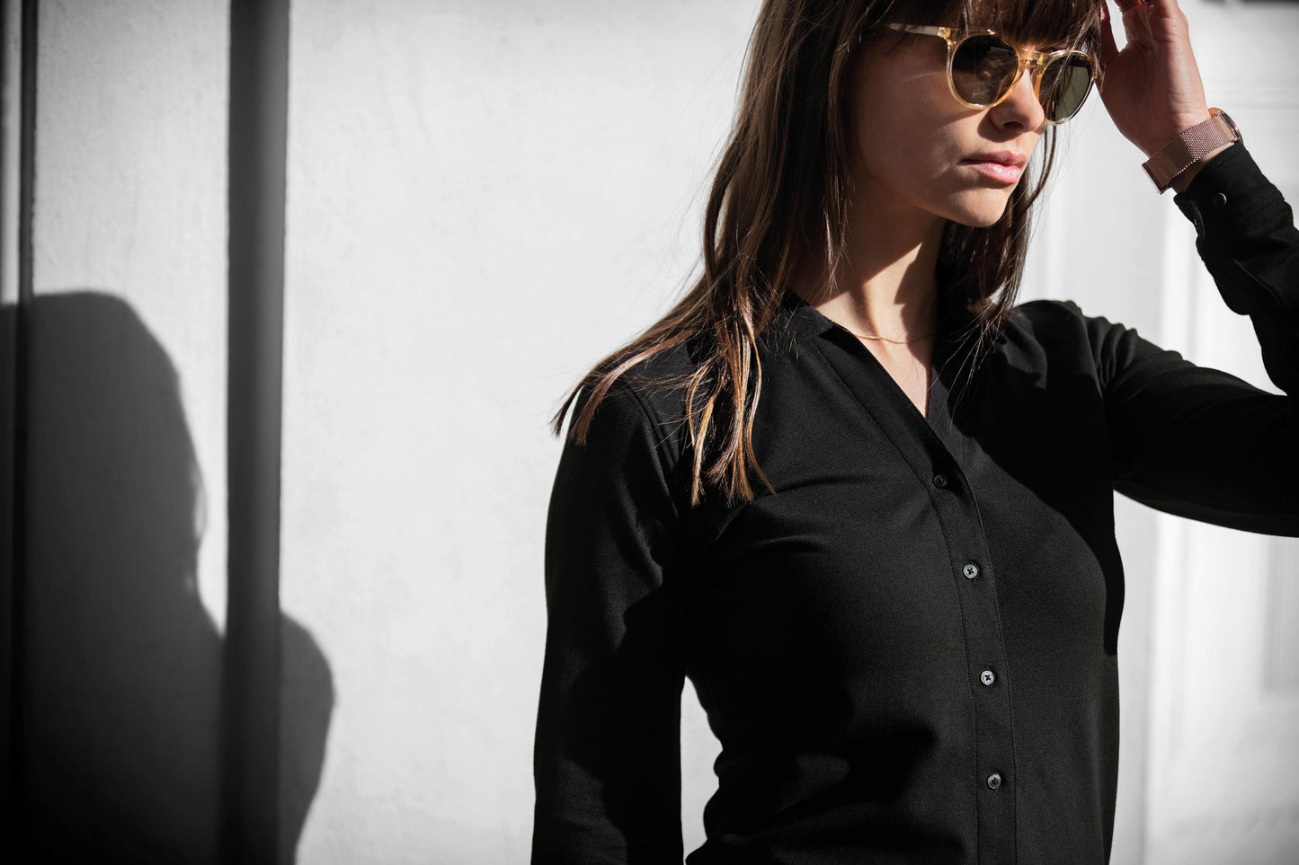 Nimbus Women's Kingston Stretch Deluxe Organic Cotton PiquÃ© Shirt