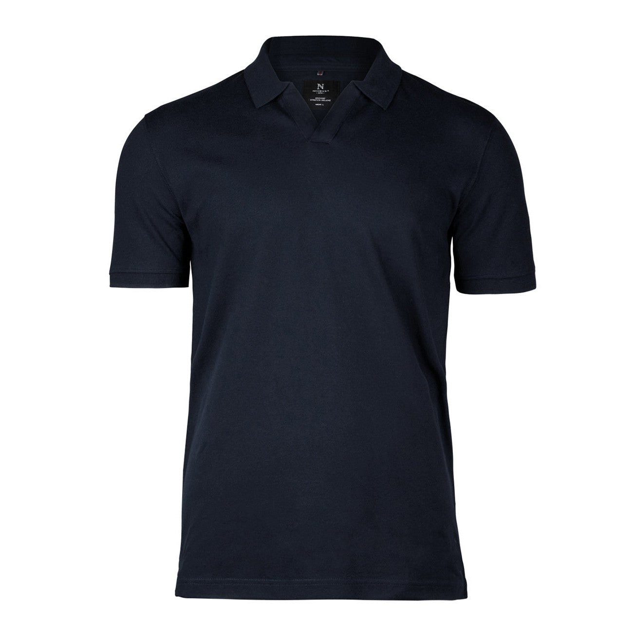 Nimbus Harvard V-Neck Stretch Deluxe Polo Shirt Organic Cotton Elegant Fit