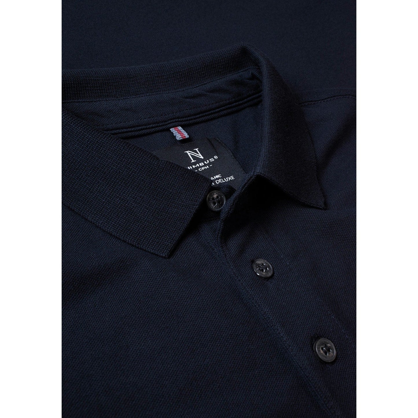 Nimbus Harvard V-Neck Stretch Deluxe Polo Shirt Organic Cotton Elegant Fit