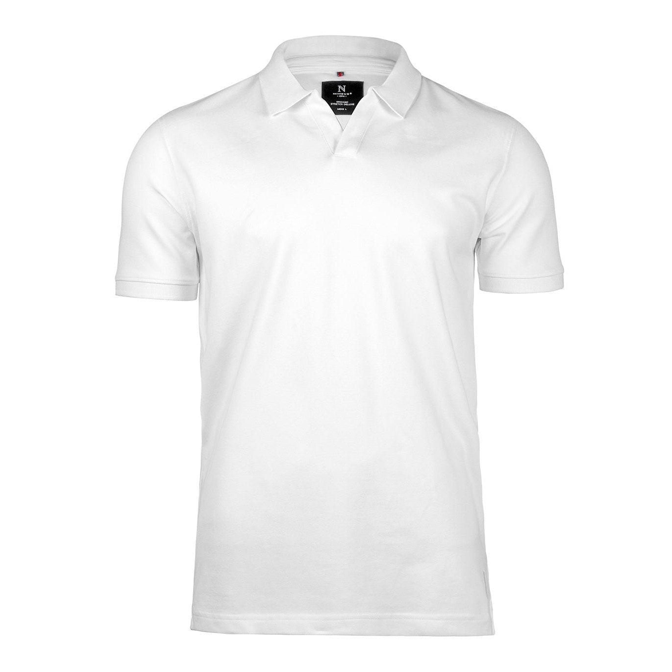Nimbus Harvard V-Neck Stretch Deluxe Polo Shirt Organic Cotton Elegant Fit