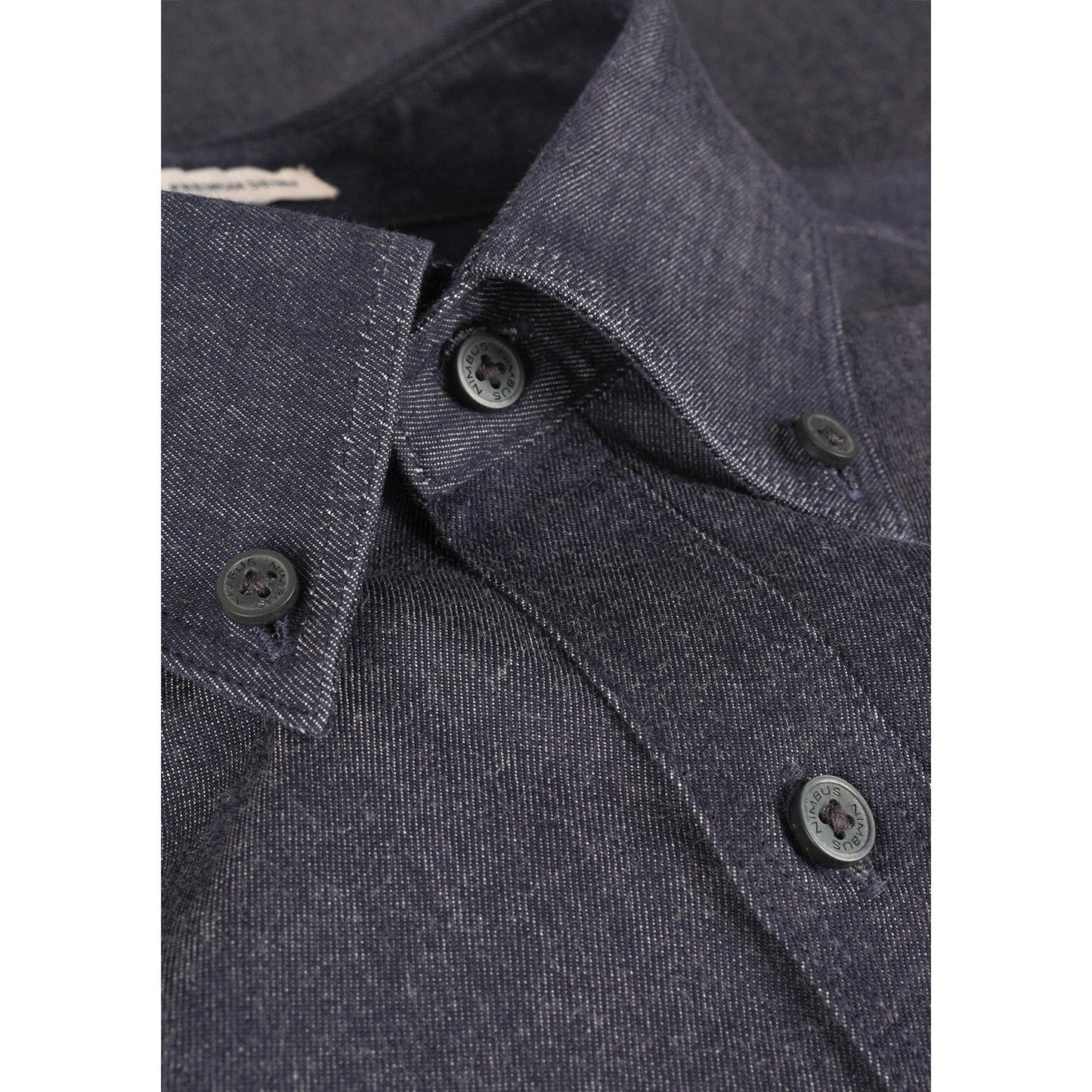 Nimbus Torrance Modern Fit Denim Shirt Stretch Fabric Button-Down Collar