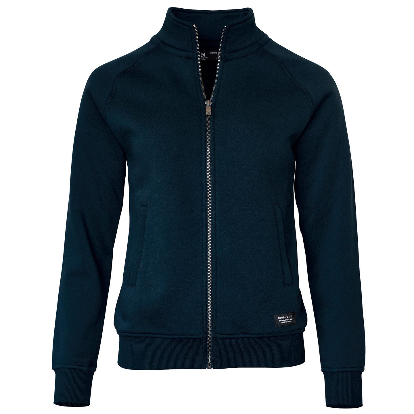 Nimbus Women's Cambridge Fashion Trainer Organic Cotton Full-Zip Hoodie
