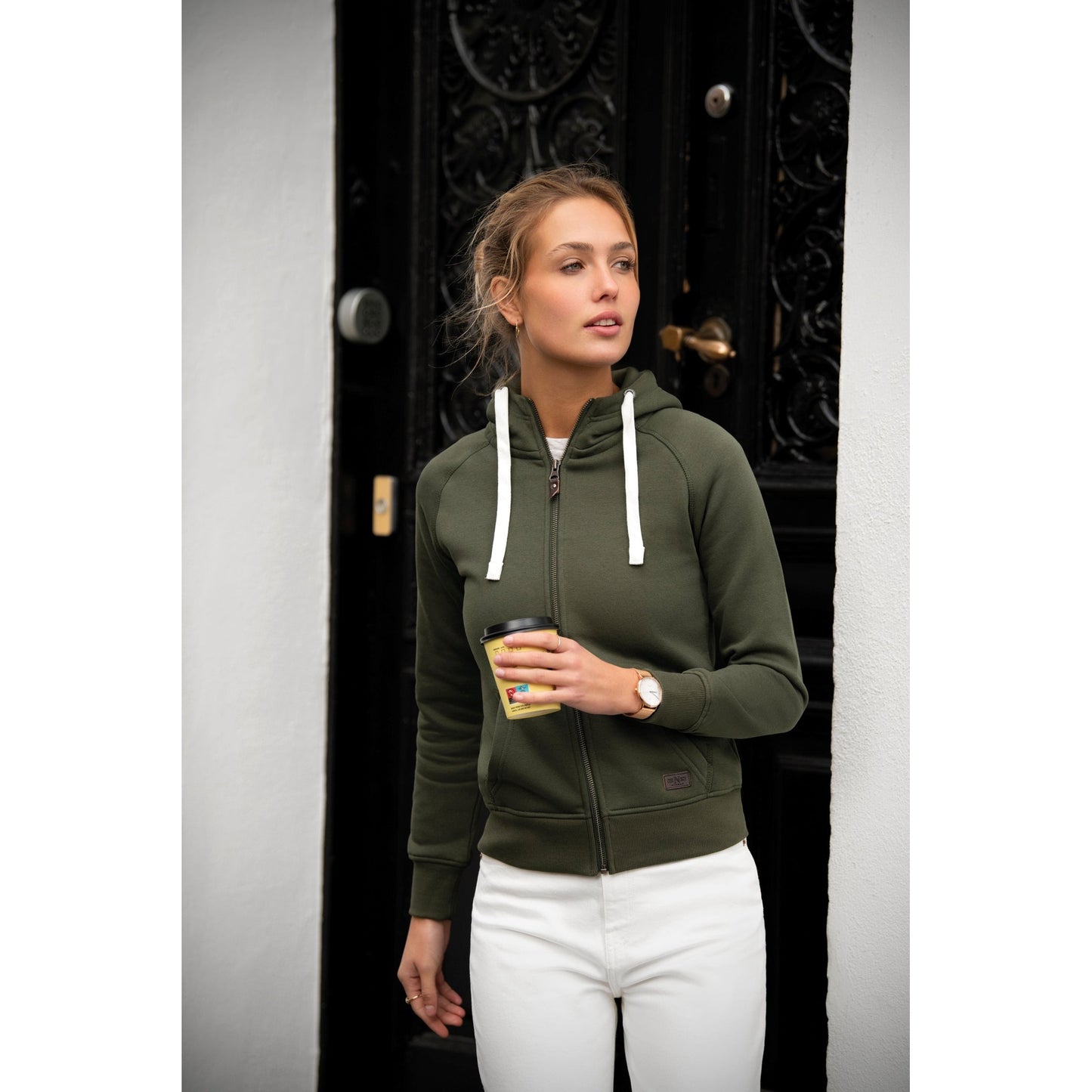 Nimbus Women's Williamsburg Hooded Sweatshirt Organic Cotton Stylish Casual Wear