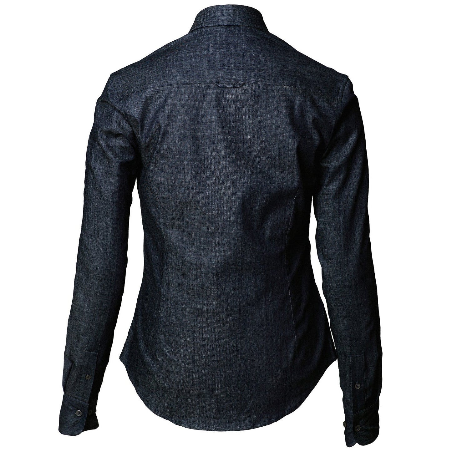 Nimbus Women's Torrance Denim Shirt Deep Indigo Feminine Cut Stretch Fabric