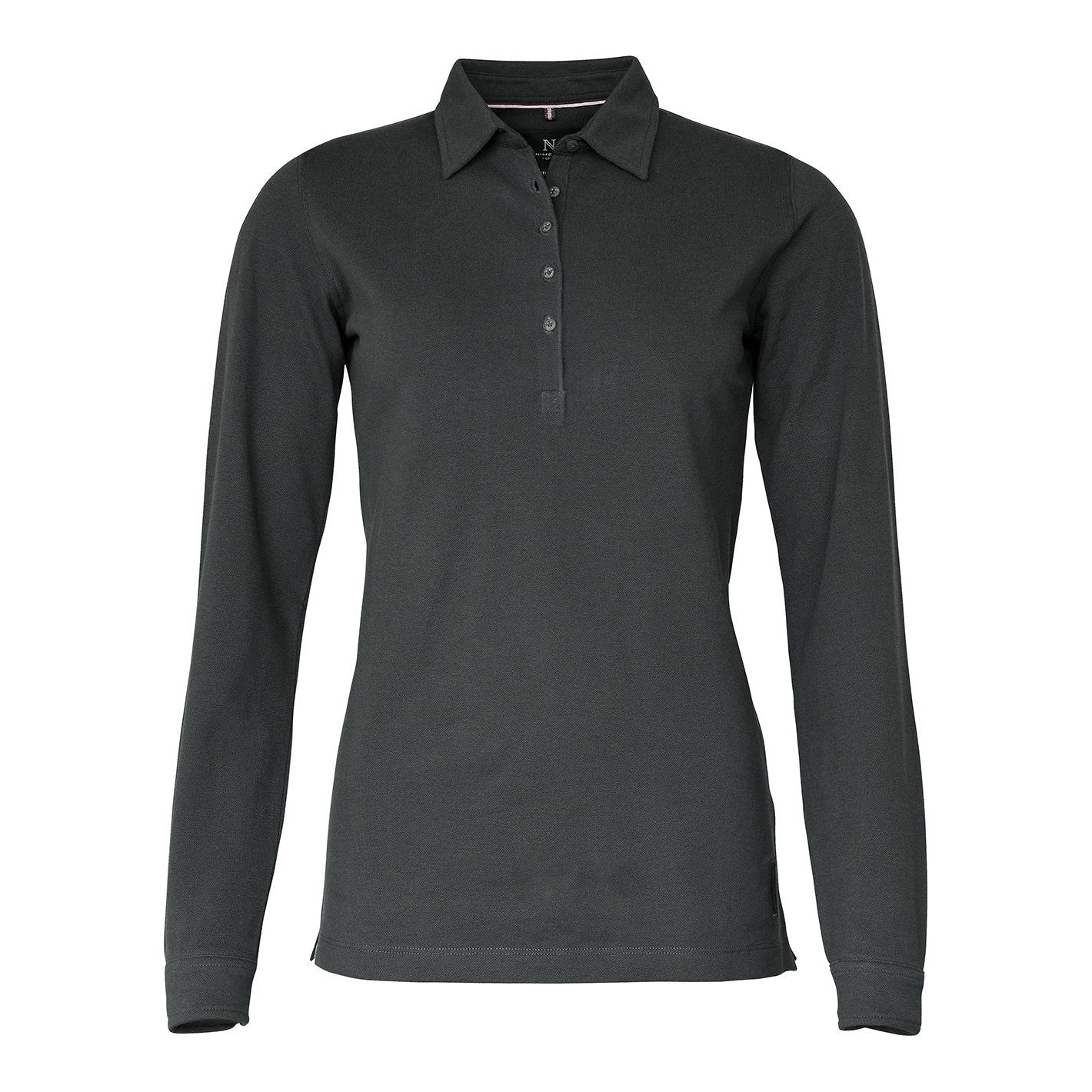 Nimbus Women's Carlington Long Sleeve Polo Shirt Organic Cotton Elegant Fit