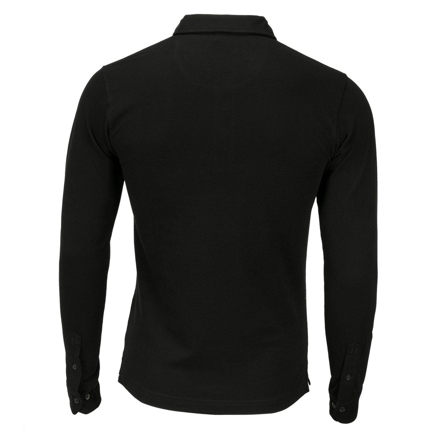 Nimbus Carlington Deluxe Long Sleeve Polo Shirt Organic Cotton Elegant Fit