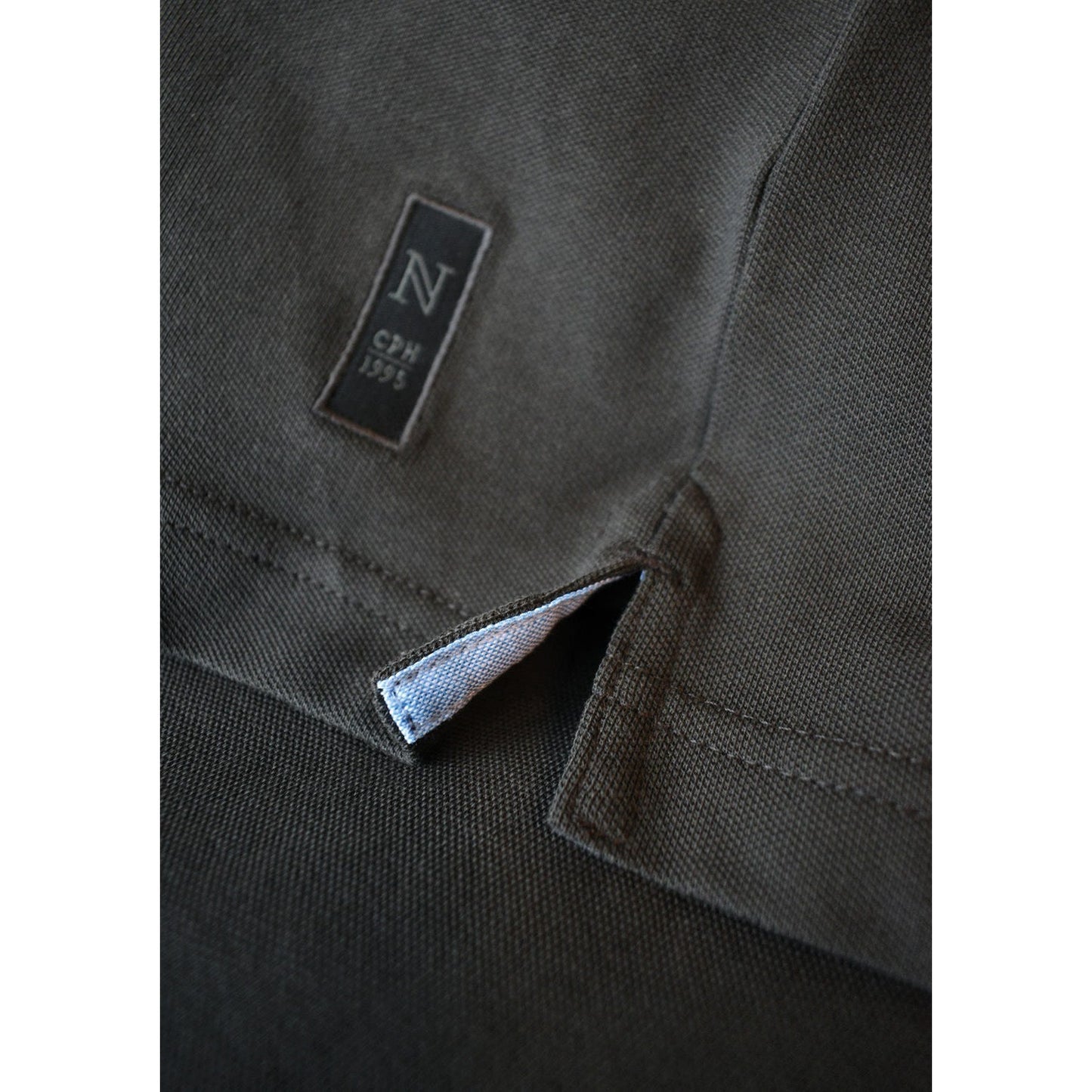 Nimbus Carlington Deluxe Long Sleeve Polo Shirt Organic Cotton Elegant Fit
