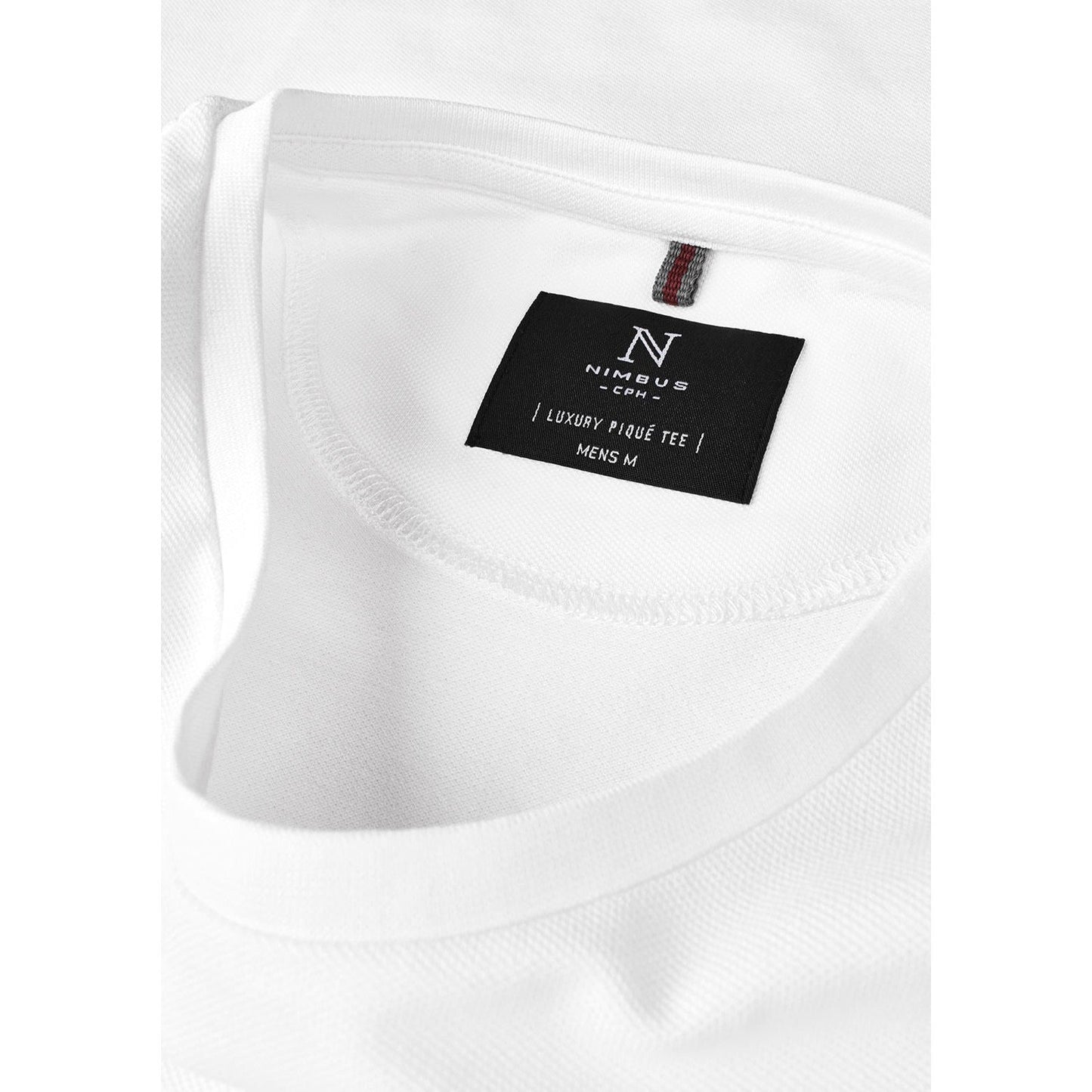 Nimbus Danbury PiquÃ© Tee Organic Cotton Stretch Crew Neck Slim Fit T-Shirt