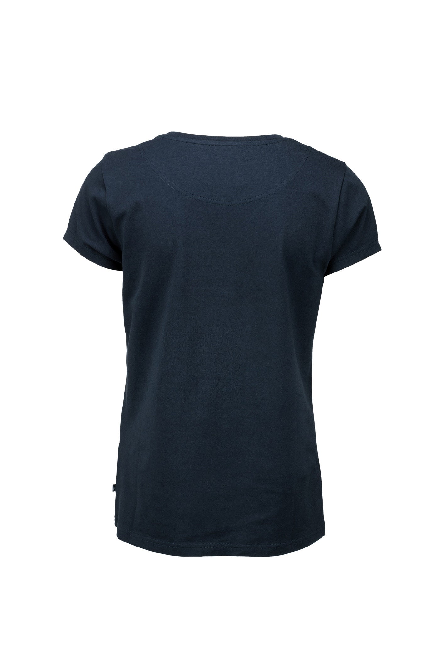 Nimbus Women's Montauk Essential Tee Slim Fit Organic Cotton Wide Neck