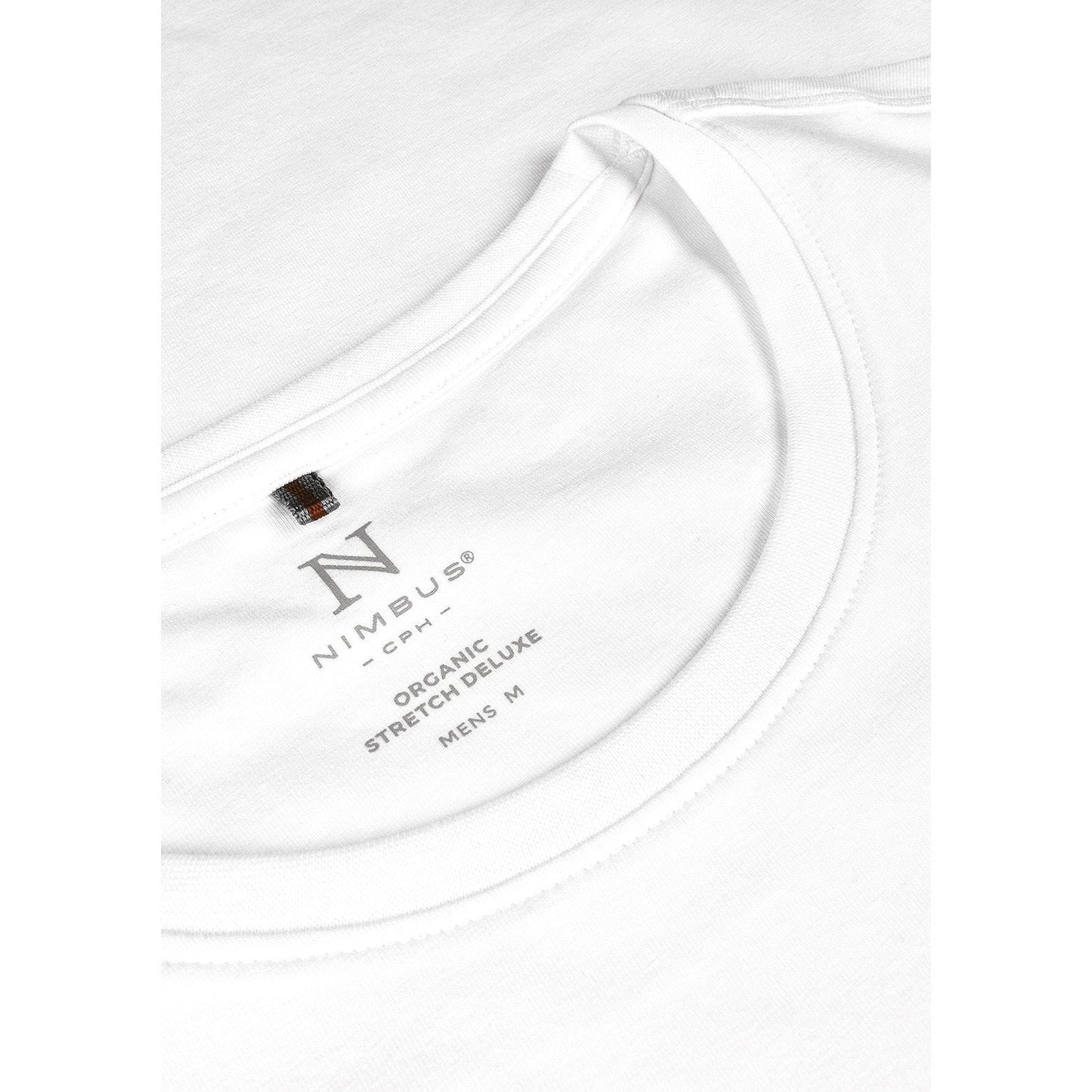 Nimbus Montauk Essential Tee Slim Fit Organic Cotton Wide Neck T-Shirt