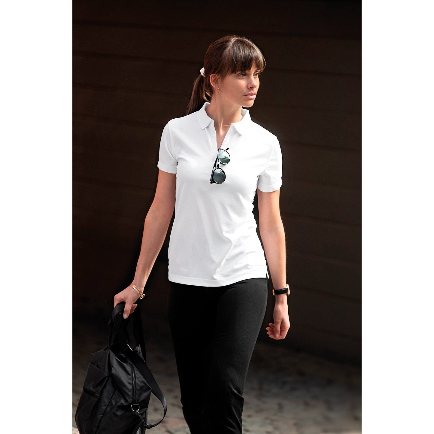 Nimbus Women's Clearwater Quick-Dry Performance Polo Shirt - Soft & Comfortable