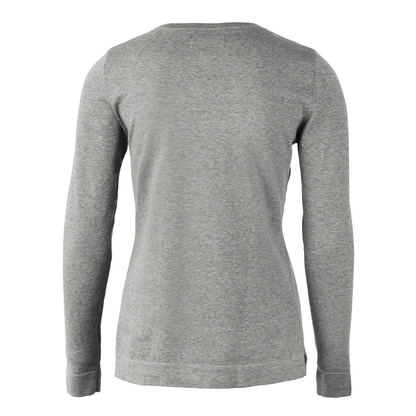 Nimbus Women's Brighton Elegant Round Neck Knit Top + Side Slit, Organic Cotton