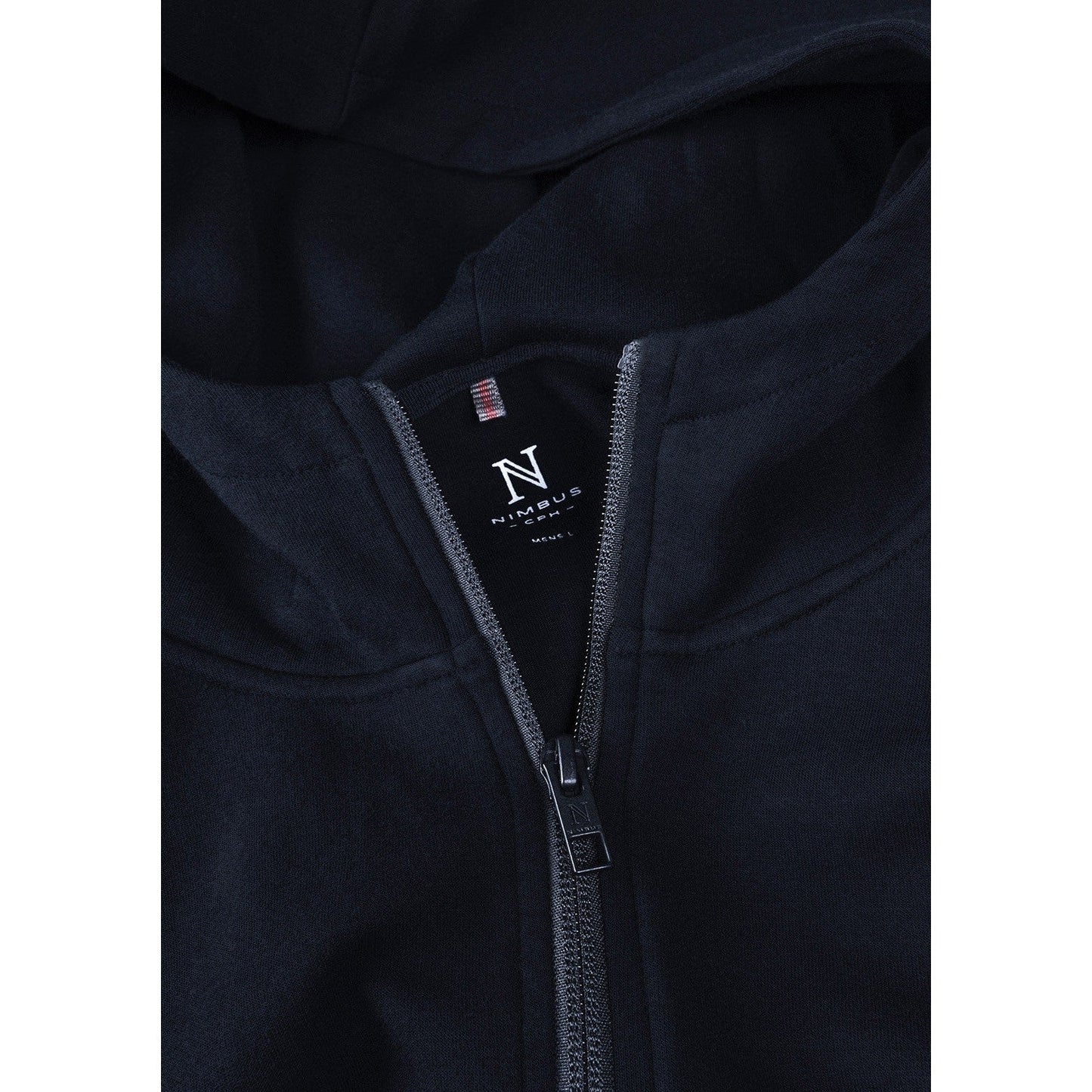 Nimbus Hampton Premium Double-Faced Hoodie Organic Cotton YKK Zip S-4XL