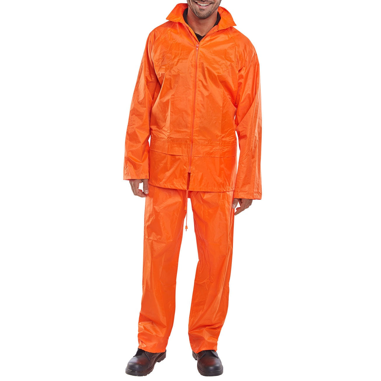 Beeswift Nylon B-dri Weatherproof Suit Lightweight Jacket & Trousers Waterproof