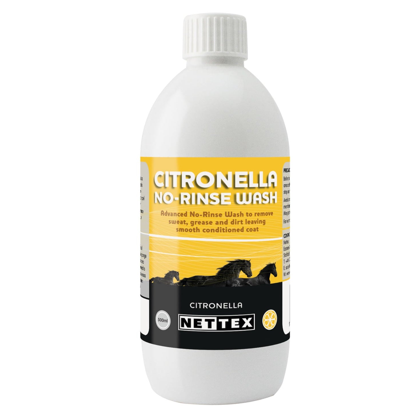 Nettex Horse Equine Citronella NoRinse Wash for Coat Care and Freshness
