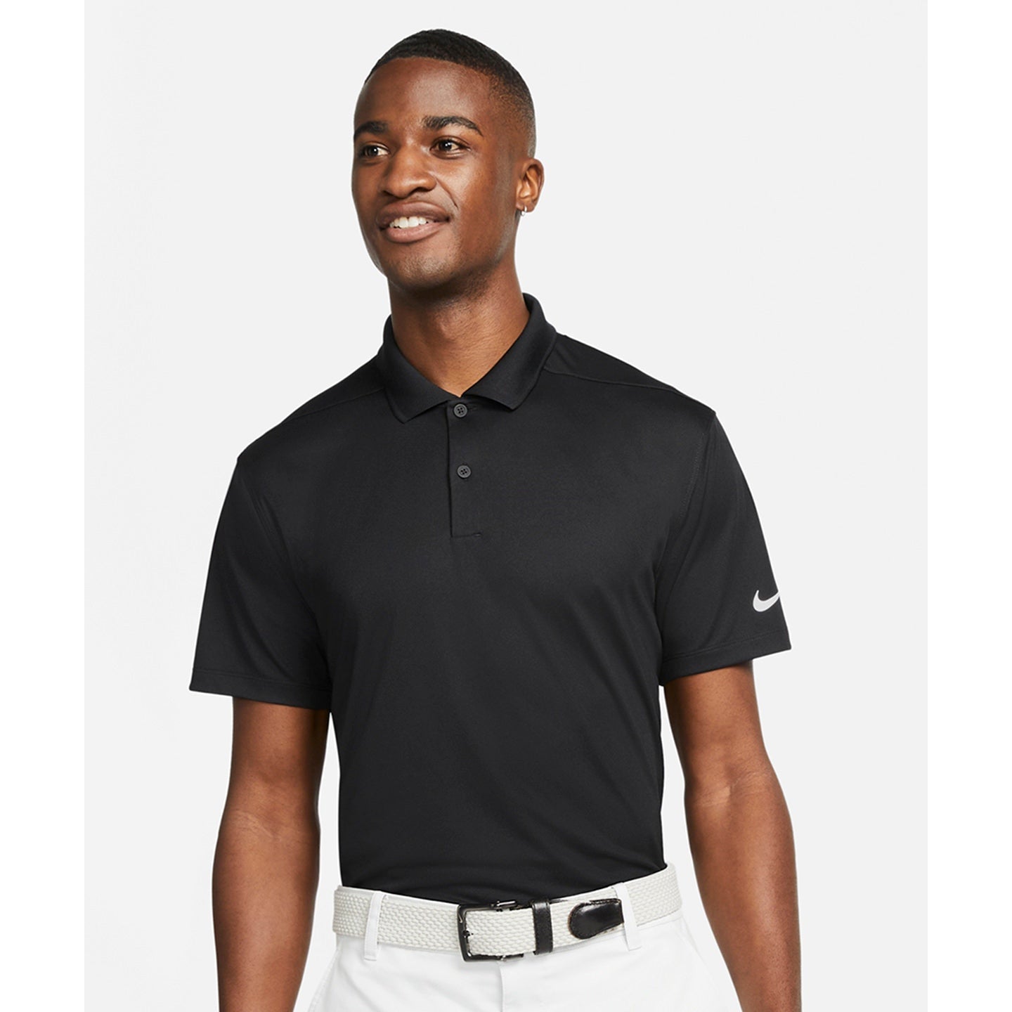 Nike Dri-FIT Victory Solid Polo Shirt 100% Recycled Polyester Golf Wear
