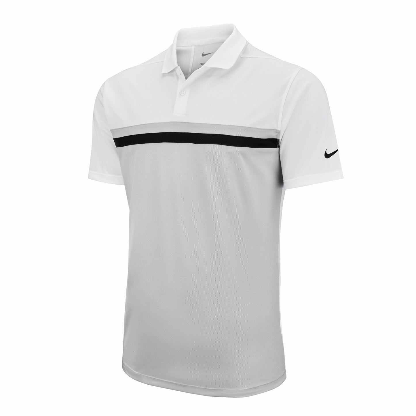 Nike Dri-FIT Victory Colour Block Polo Shirt 100% Recycled Polyester Golf Wear