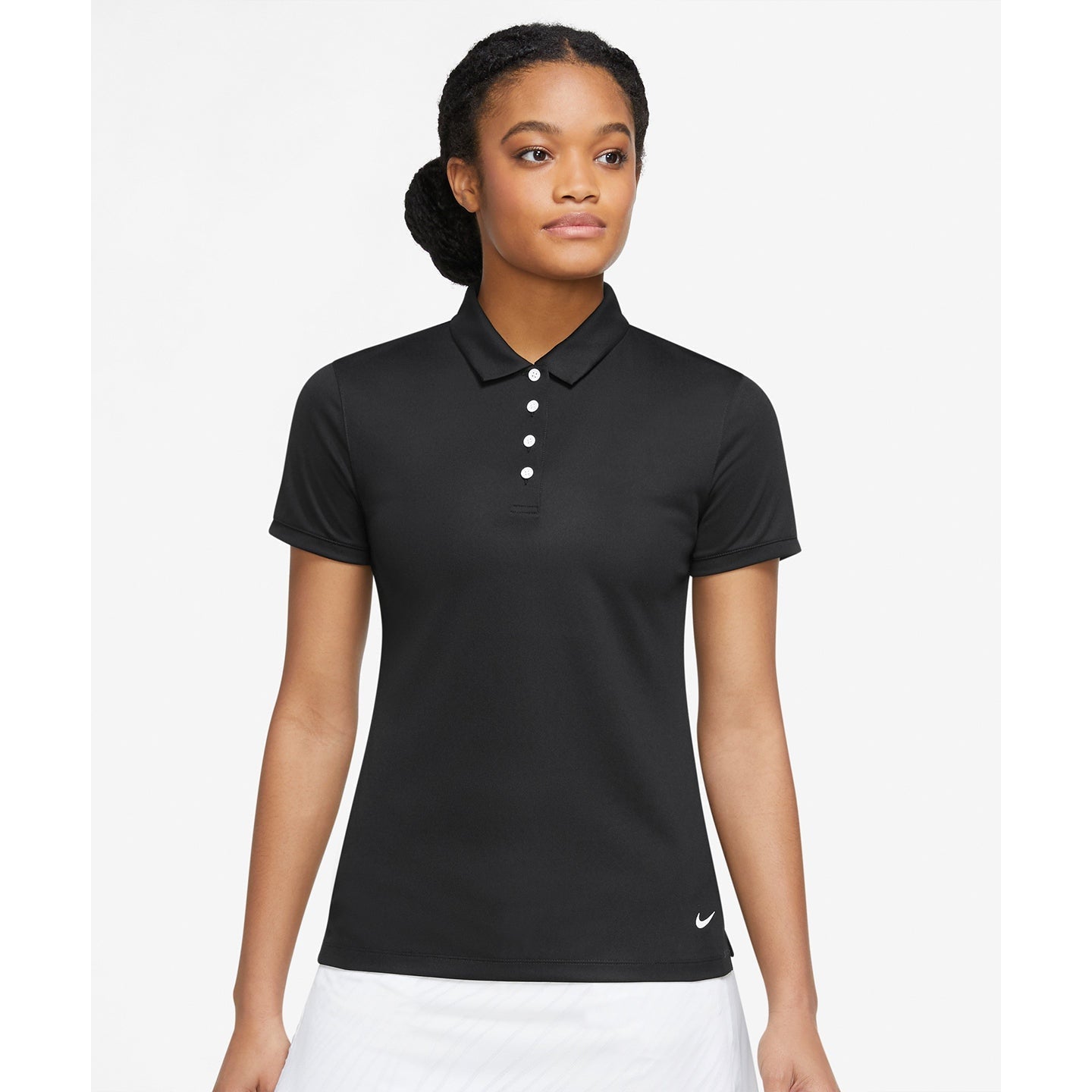 Nike Women's Dri-FIT Victory Solid Polo Shirt Eco-Friendly Lightweight Fit