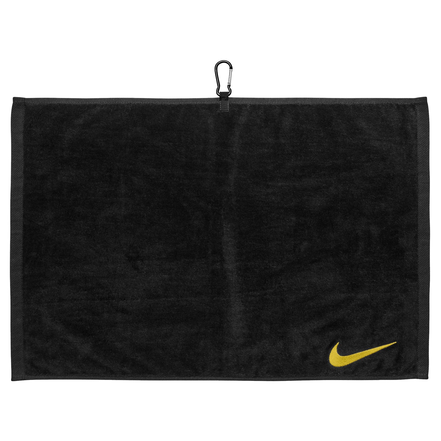 Nike Golf Towel with Carabiner Clip Soft Cotton for Club Cleaning 61x41cm
