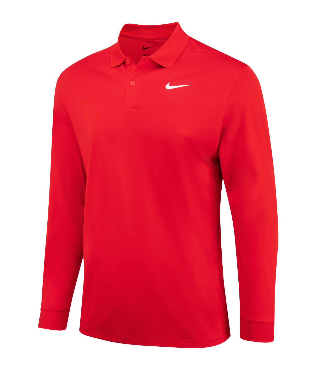 Nike Dri-Fit Victory Long Sleeve Polo Shirt Breathable Comfort Golf Wear